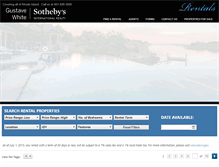 Tablet Screenshot of gustavewhiterentals.com
